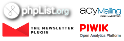 PHP-List - Newsletter Plugin per Wordpress - Acymailing Newsletter per Joomla! Soluzioni per l'invio di Newsletter